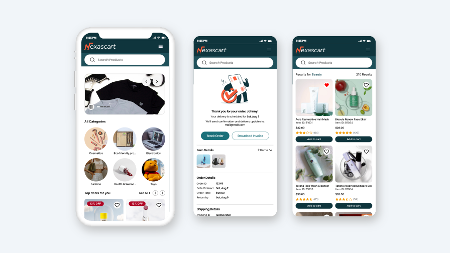 NexasCart E-commerce Platform