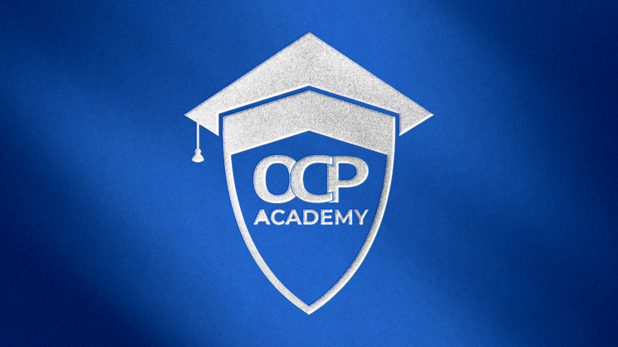 OCP Academy logo design