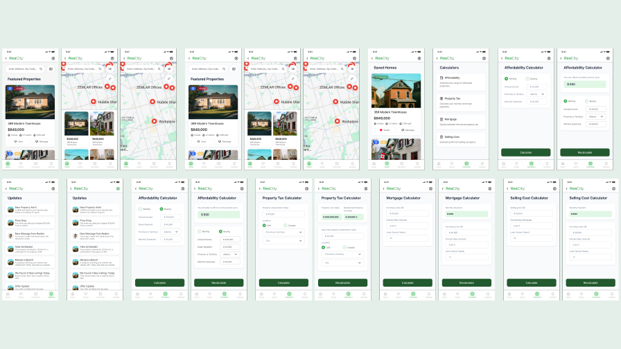 Reacity virtual tour feature